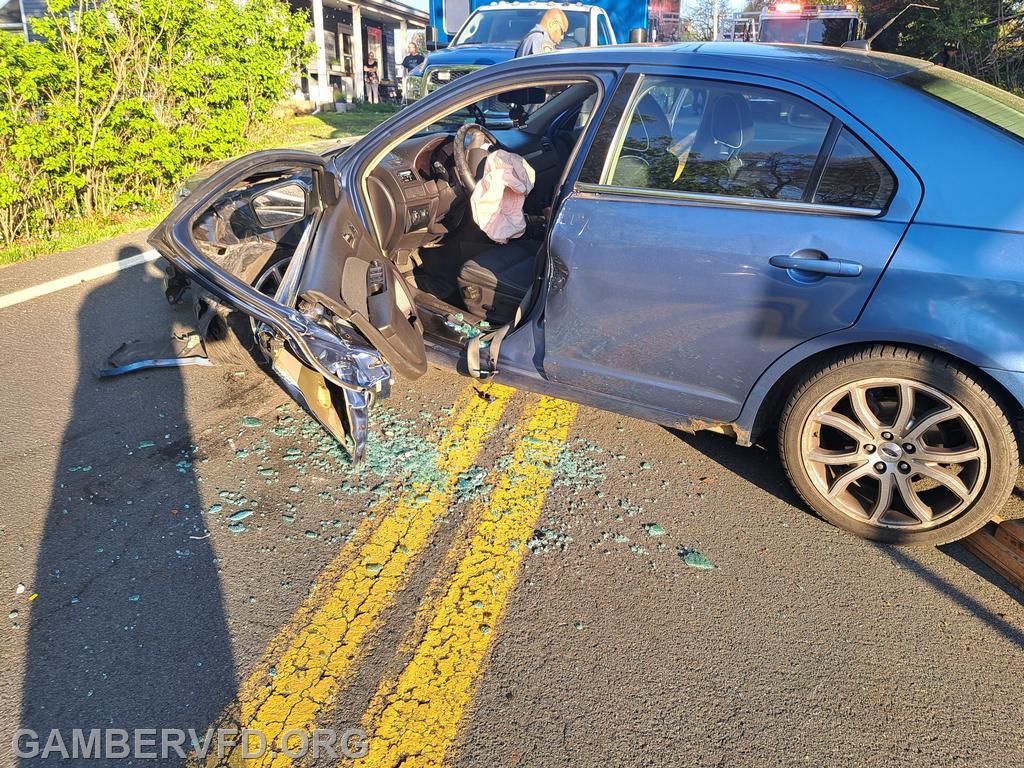 Vehicle collision in Reese box 9-4, Emory Church Rd. on April 13.