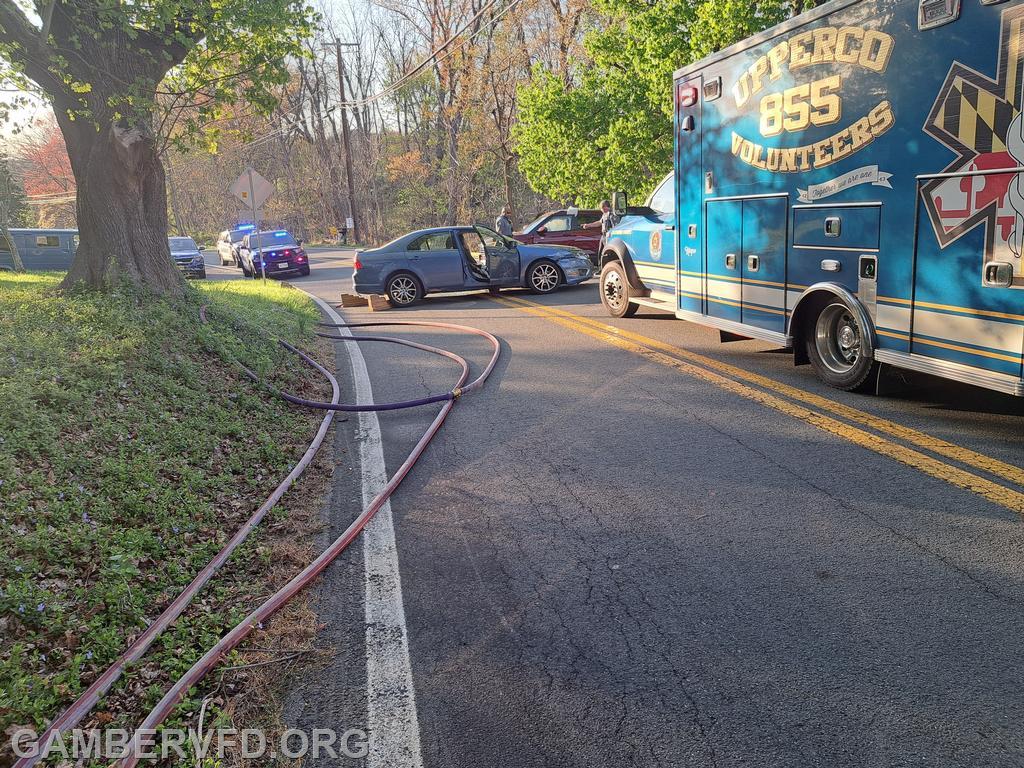 Vehicle collision in Reese box 9-4, Emory Church Rd. on April 13.