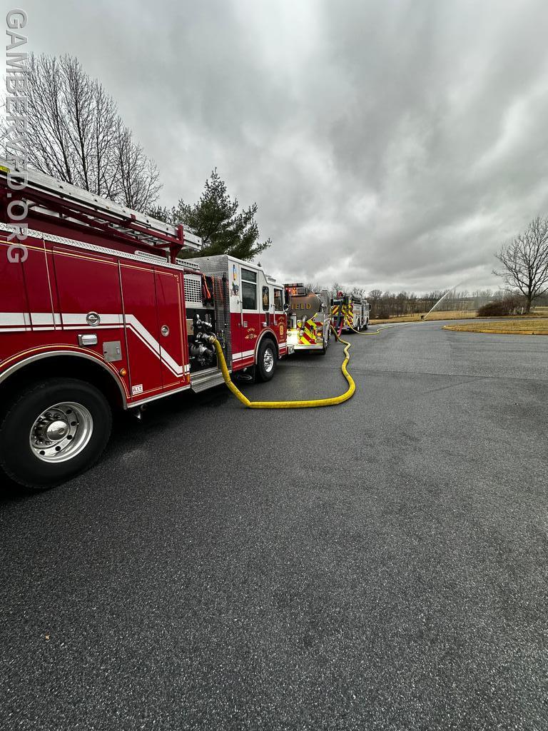 Water supply training with Winfield March 16, 2025.